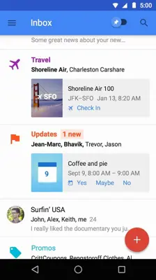 Inbox by Gmail android App screenshot 1